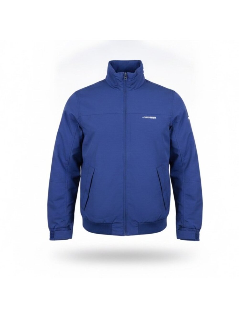 Tommy Hilfiger Mens Blue Full Zip Jacket Lightweight Outdoor Size L